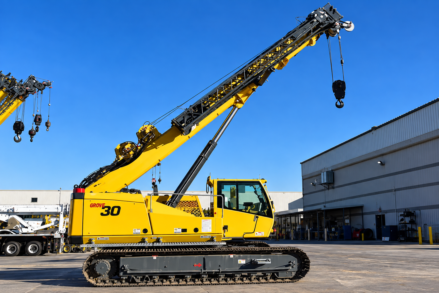 boom telescopic crane